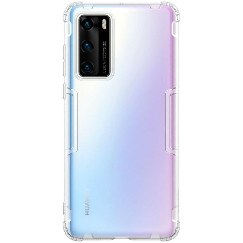 Deksel Til Huawei P40 Forsterket Transparent Nillkin