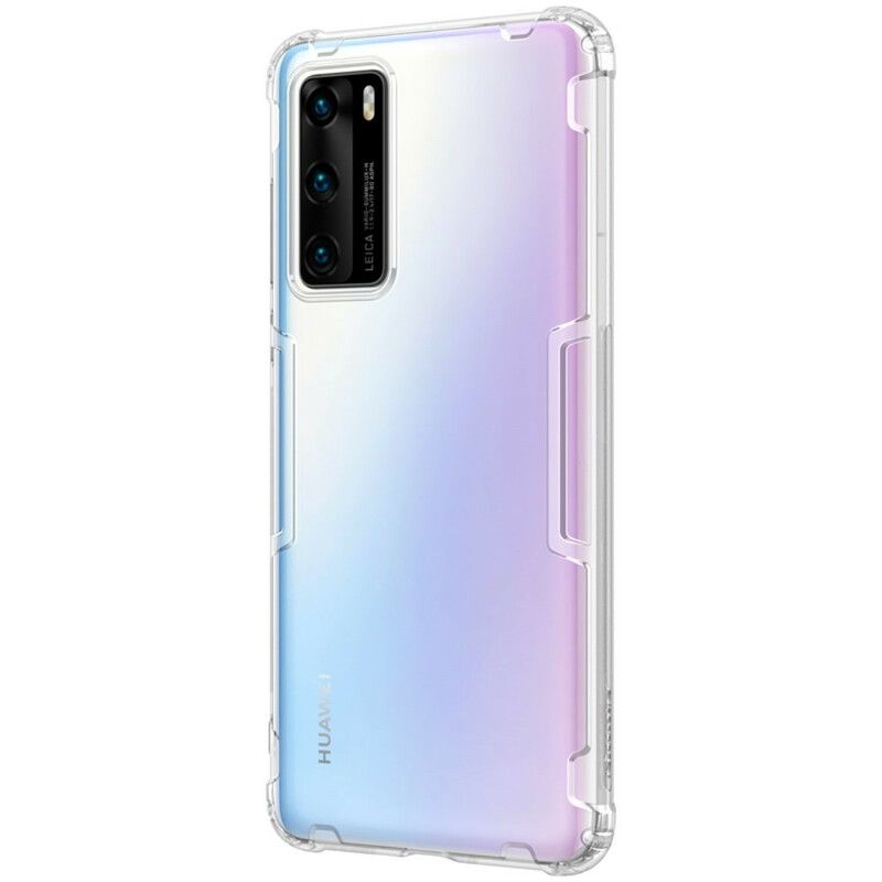 Deksel Til Huawei P40 Forsterket Transparent Nillkin