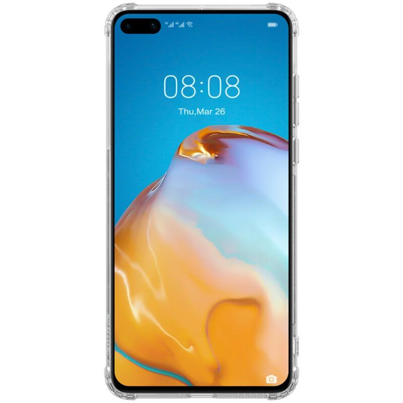 Deksel Til Huawei P40 Forsterket Transparent Nillkin