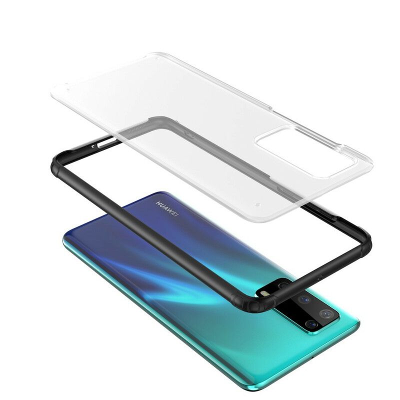 Mobildeksel Til Huawei P40 Hybrid Design Silikonkanter