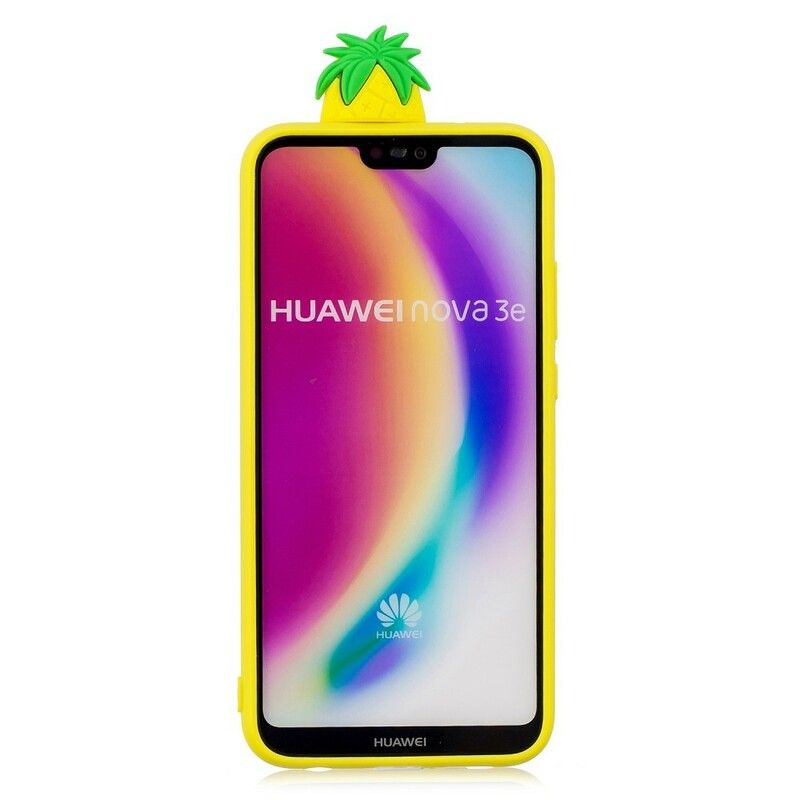 Deksel Til Huawei P20 Lite 3d Ananas