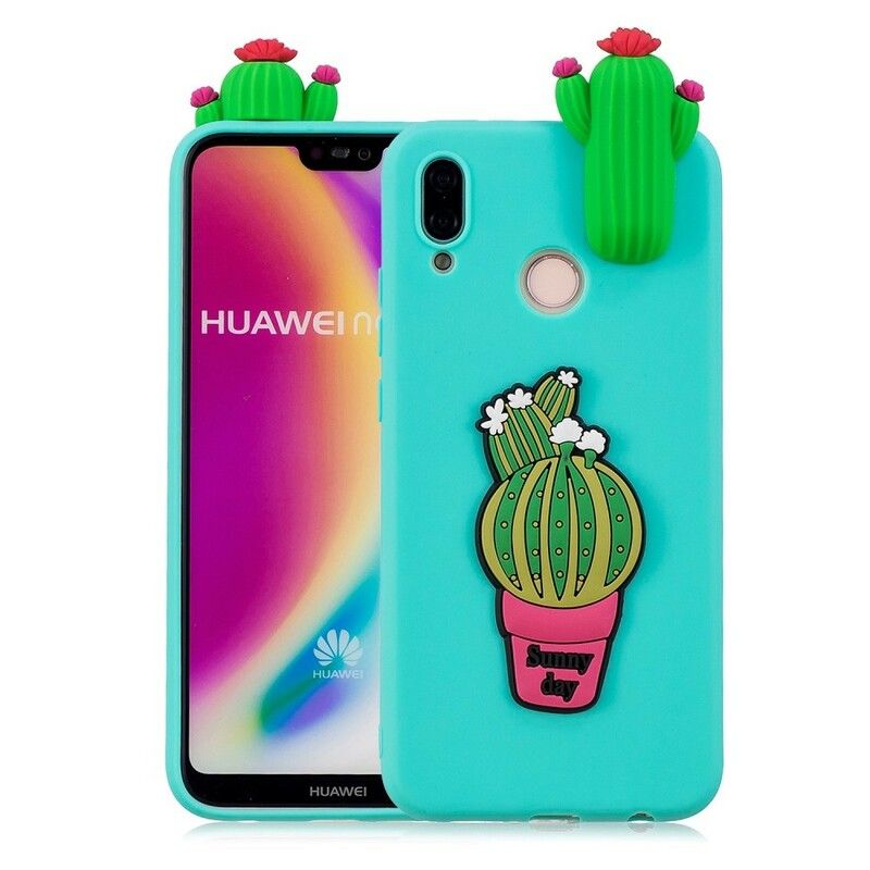 Deksel Til Huawei P20 Lite 3d Cactus Madness