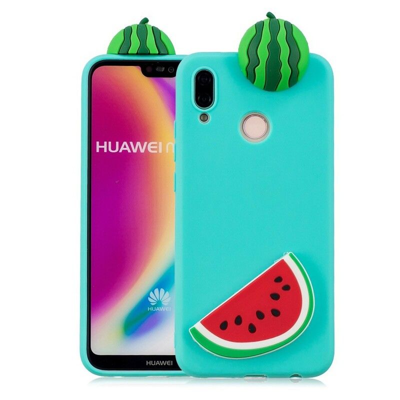 Deksel Til Huawei P20 Lite 3d Vannmelon