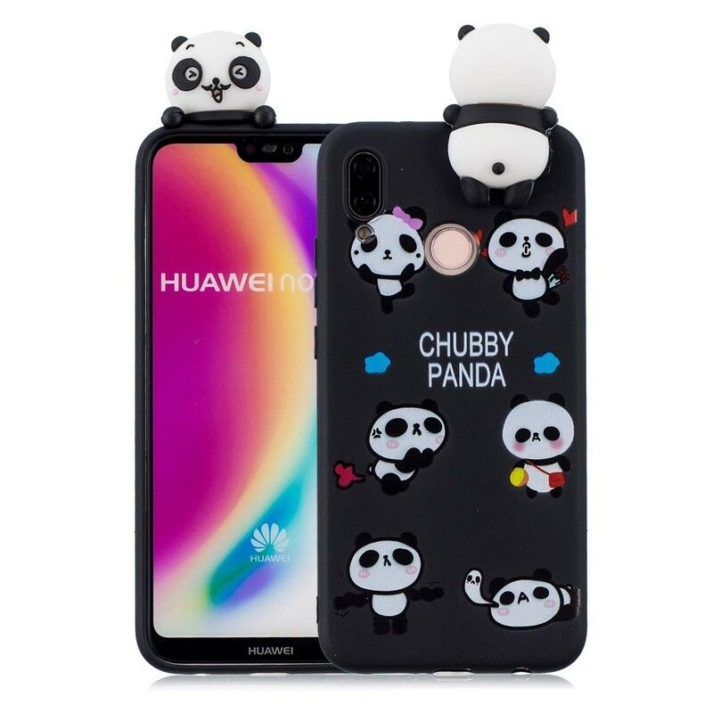 Deksel Til Huawei P20 Lite Chuba Panda 3d