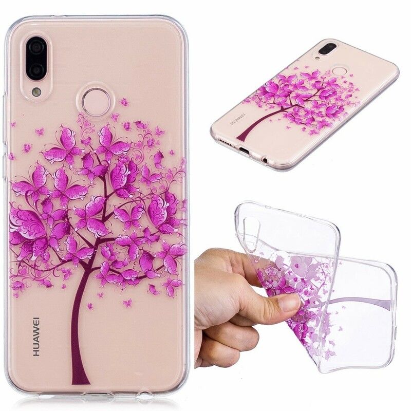 Deksel Til Huawei P20 Lite Transparent Crazy Tree