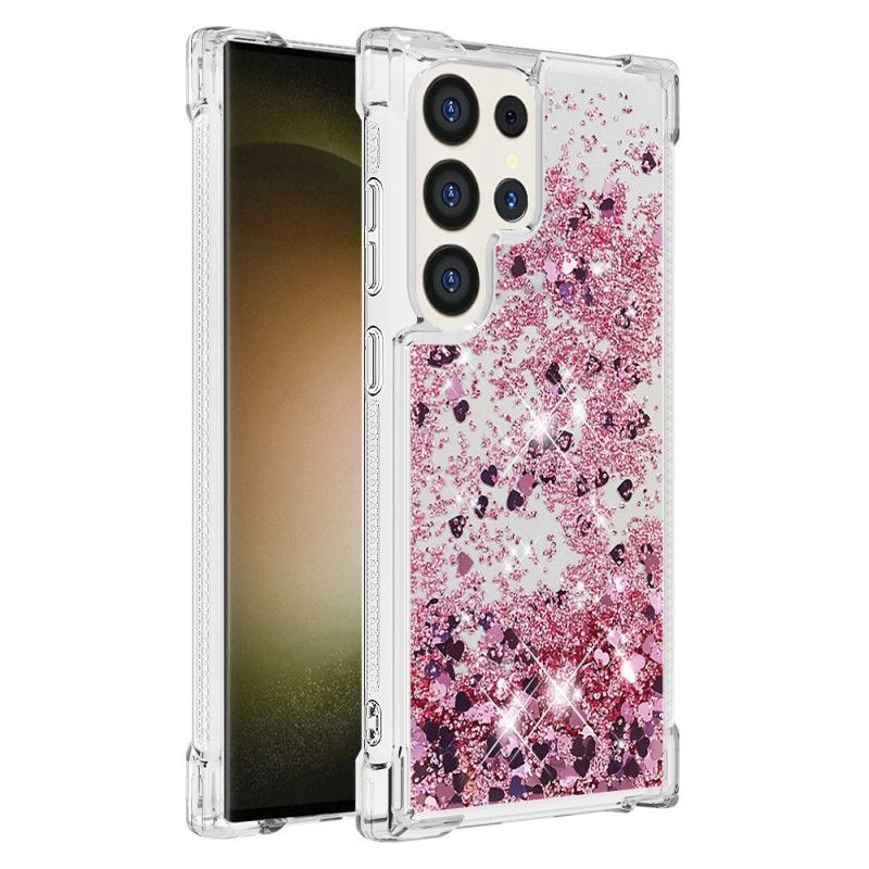 Deksel Samsung Galaxy S24 Ultra 5g Glitrende Glitter