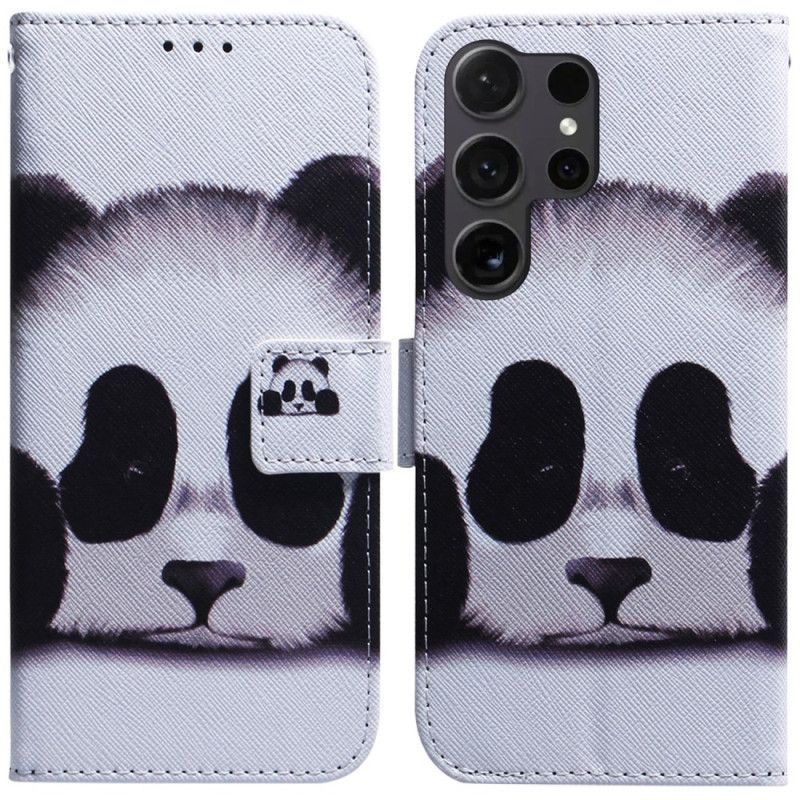 Folio Deksel Samsung Galaxy S24 Ultra 5g Panda Beskyttelse Deksel