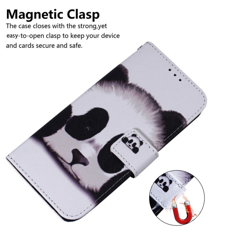 Folio Deksel Samsung Galaxy S24 Ultra 5g Panda Beskyttelse Deksel