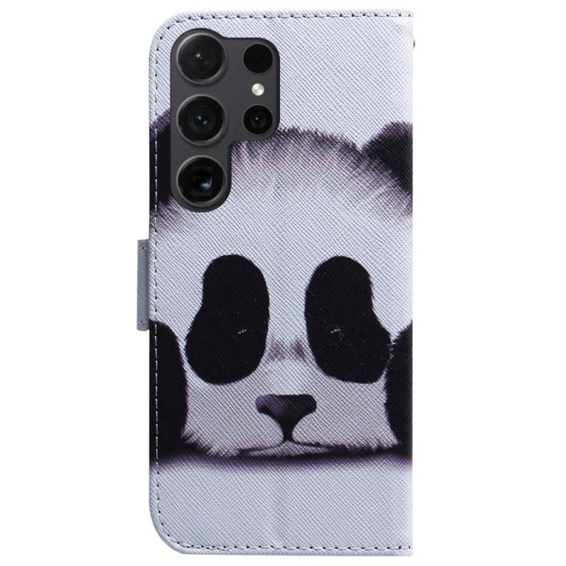 Folio Deksel Samsung Galaxy S24 Ultra 5g Panda Beskyttelse Deksel