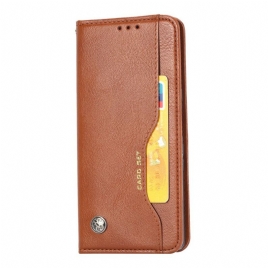 Beskyttelse Deksel Til iPhone 12 Pro Max Folio Deksel Faux Leather Card Holder