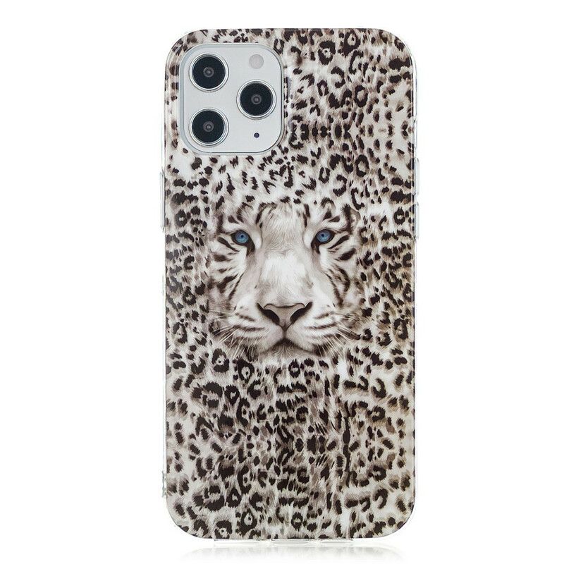 Deksel Til iPhone 12 Pro Max Fluorescerende Leopard