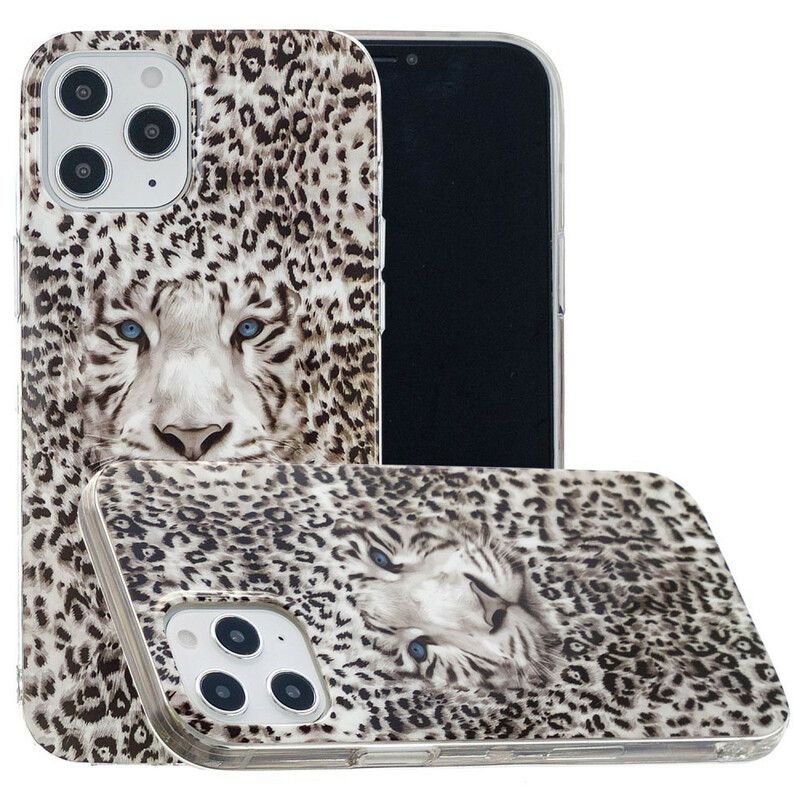 Deksel Til iPhone 12 Pro Max Fluorescerende Leopard