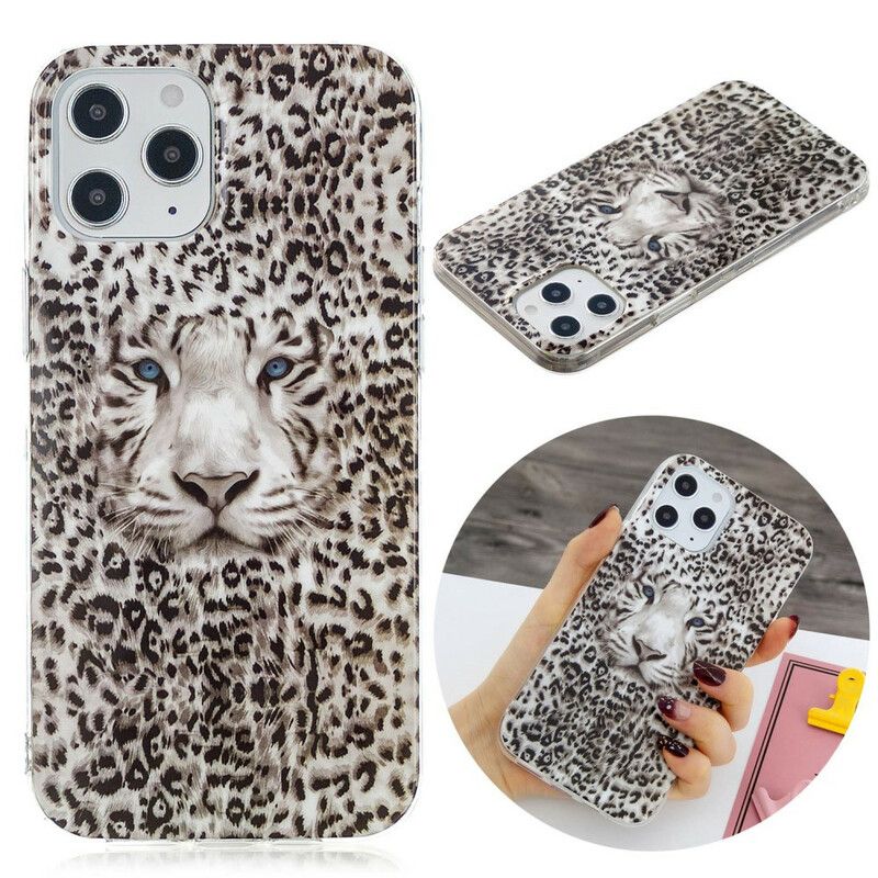 Deksel Til iPhone 12 Pro Max Fluorescerende Leopard