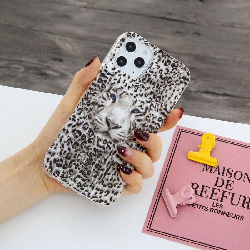 Deksel Til iPhone 12 Pro Max Fluorescerende Leopard