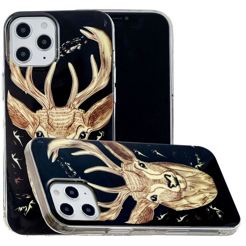 Deksel Til iPhone 12 Pro Max Fluorescerende Majestic Stag