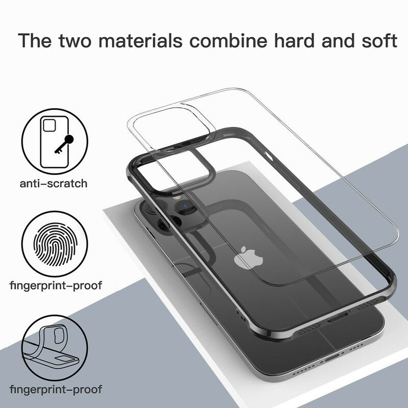 Deksel Til iPhone 12 Pro Max Transparent Leeu-design