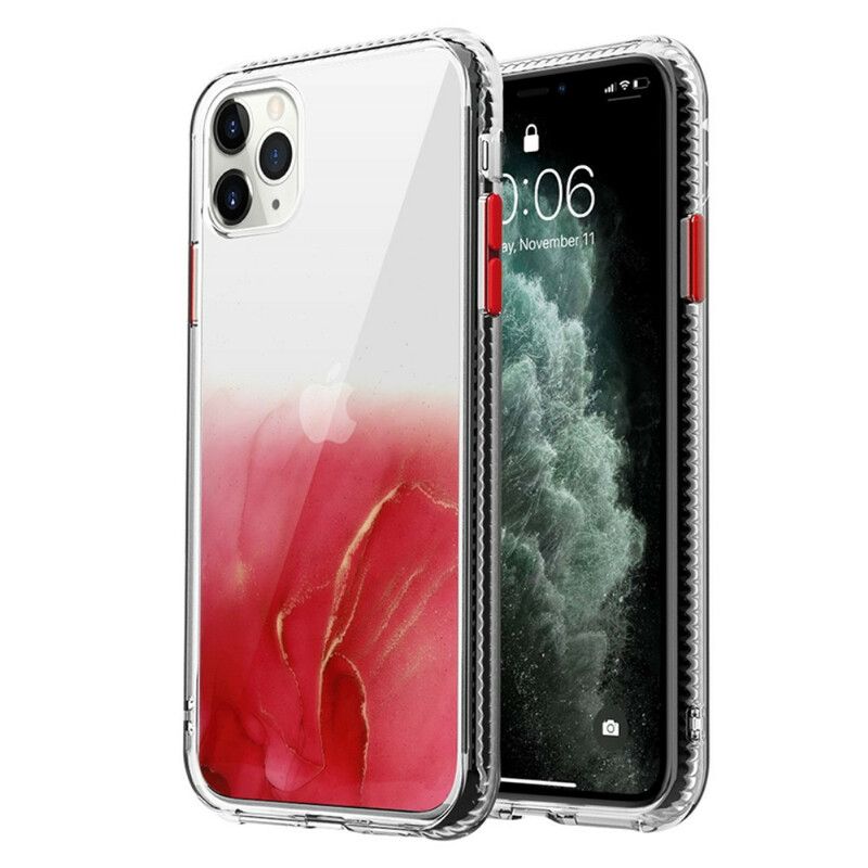 Mobildeksel Til iPhone 12 Pro Max Marmoreffekt Hybrid