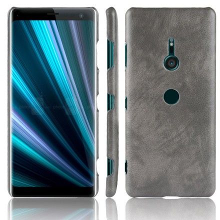 Mobildeksel Til Sony Xperia XZ3 Performance Litchi Leather Effect