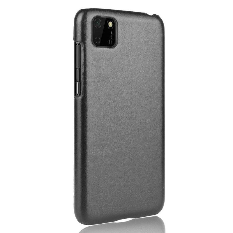 Deksel Til Huawei Y5p Performance Litchi Leather Effect