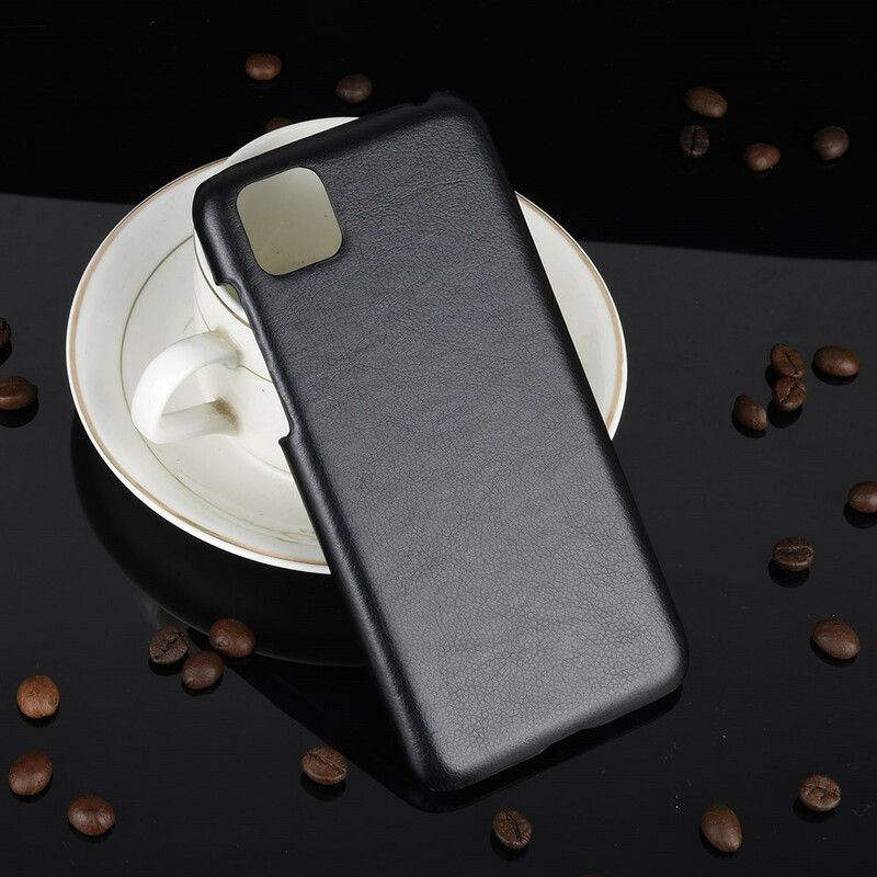 Deksel Til Huawei Y5p Performance Litchi Leather Effect