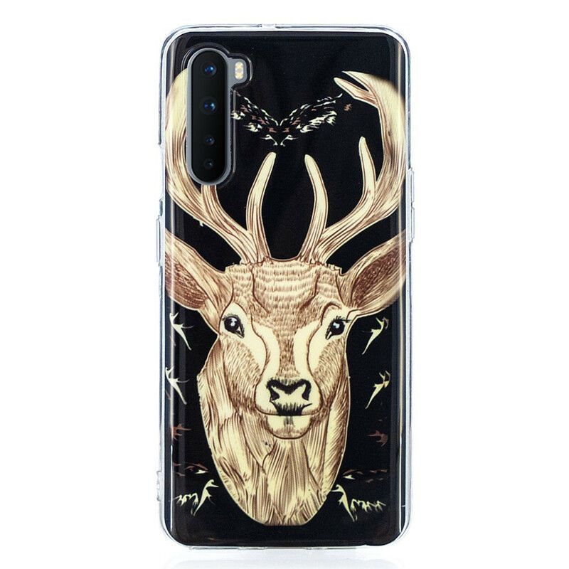 Deksel Til OnePlus Nord Fluorescerende Majestic Stag