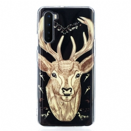 Deksel Til OnePlus Nord Fluorescerende Majestic Stag