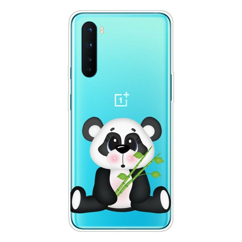 Deksel Til OnePlus Nord Transparent Trist Panda