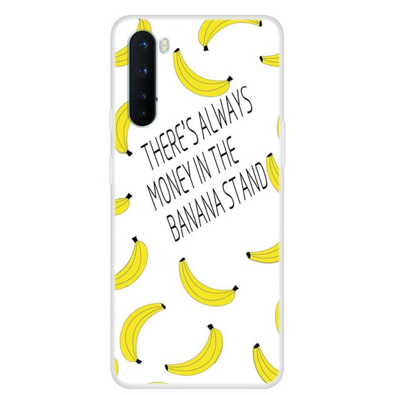 Deksel Til OnePlus Nord Transparente Bananpenger