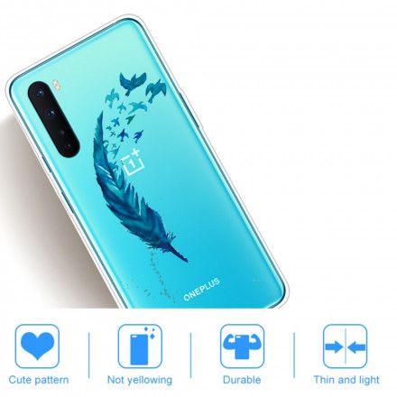 Deksel Til OnePlus Nord Vakker Fjær