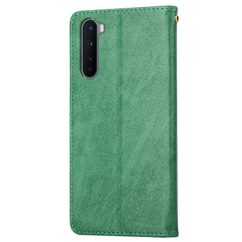 Folio Deksel Til OnePlus Nord Faux Leather Silhouette