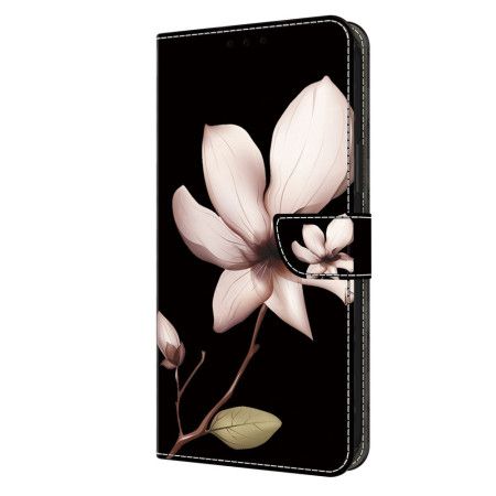 Folio Deksel Til Samsung Galaxy S24 Plus 5g Rosa Blomst