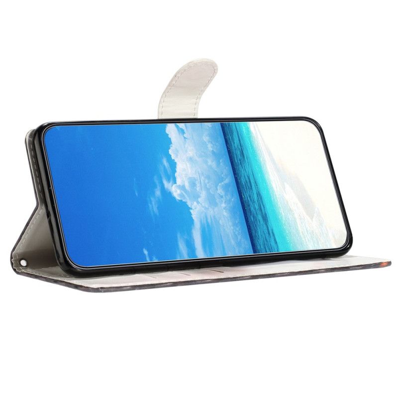 Lærdeksel Folio Deksel Samsung Galaxy S24 Plus 5g Mobildeksel K7 Til Lanyard