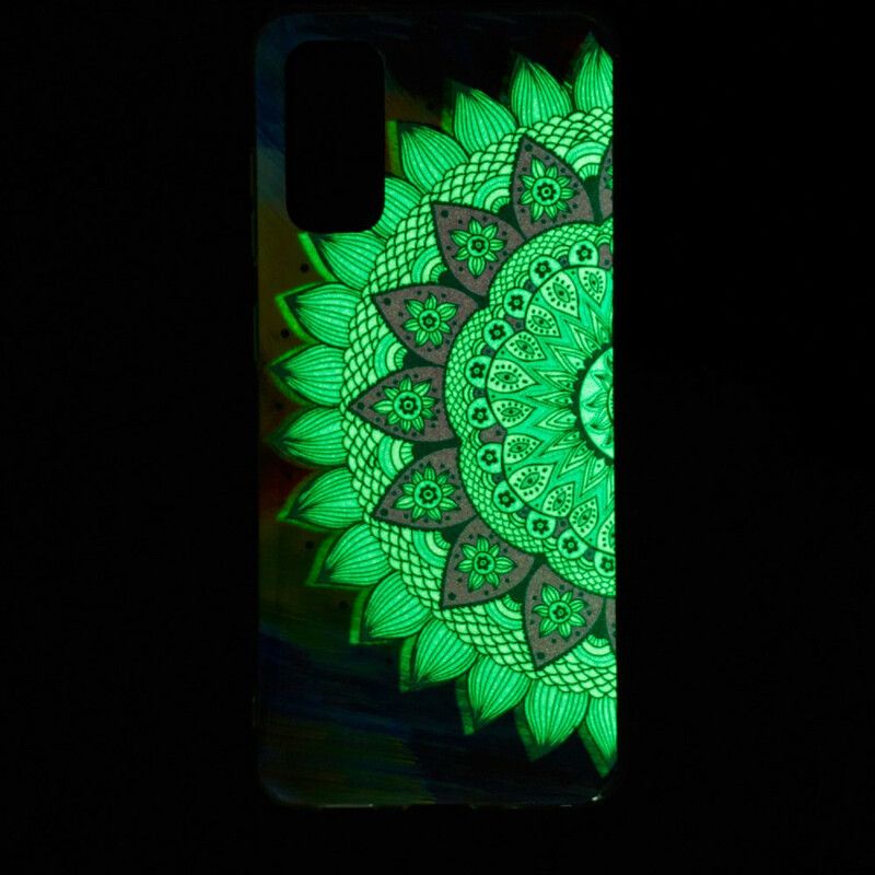 Deksel Til Samsung Galaxy S20 Fluorescerende Fargerik Mandala