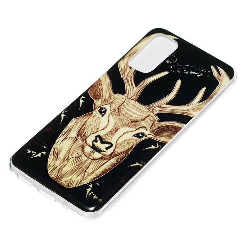 Deksel Til Samsung Galaxy S20 Fluorescerende Majestic Stag