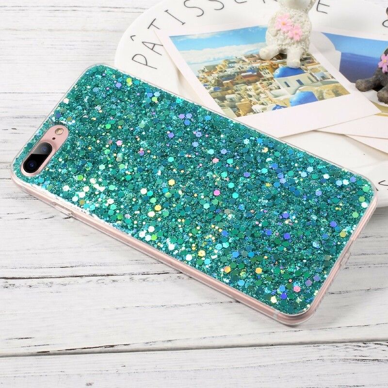 Deksel Til iPhone 8 Plus / 7 Plus Premium Glitter