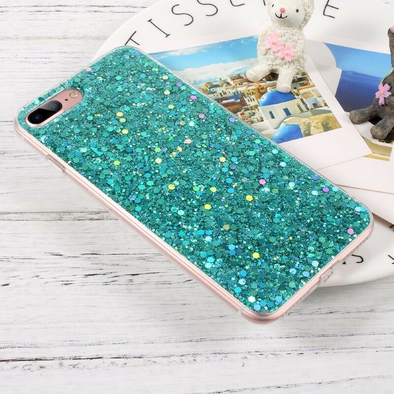 Deksel Til iPhone 8 Plus / 7 Plus Premium Glitter