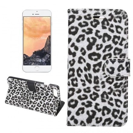 Lærdeksel Til iPhone 8 Plus / 7 Plus Leopard