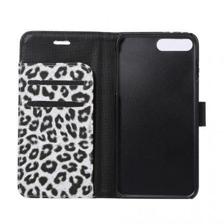 Lærdeksel Til iPhone 8 Plus / 7 Plus Leopard