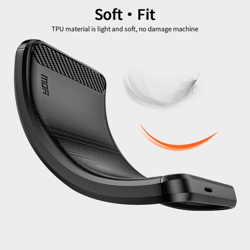 Deksel Til Xiaomi 14 Ultra Mofi Børstet Karbonfiber