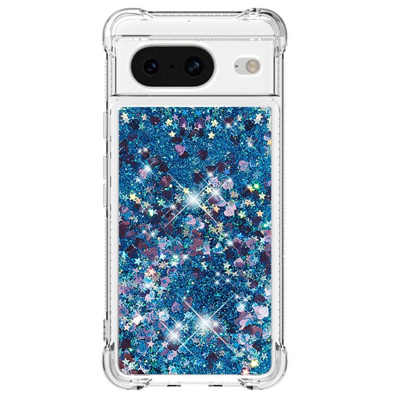 Deksel Google Pixel 8 Mobildeksel Glitter