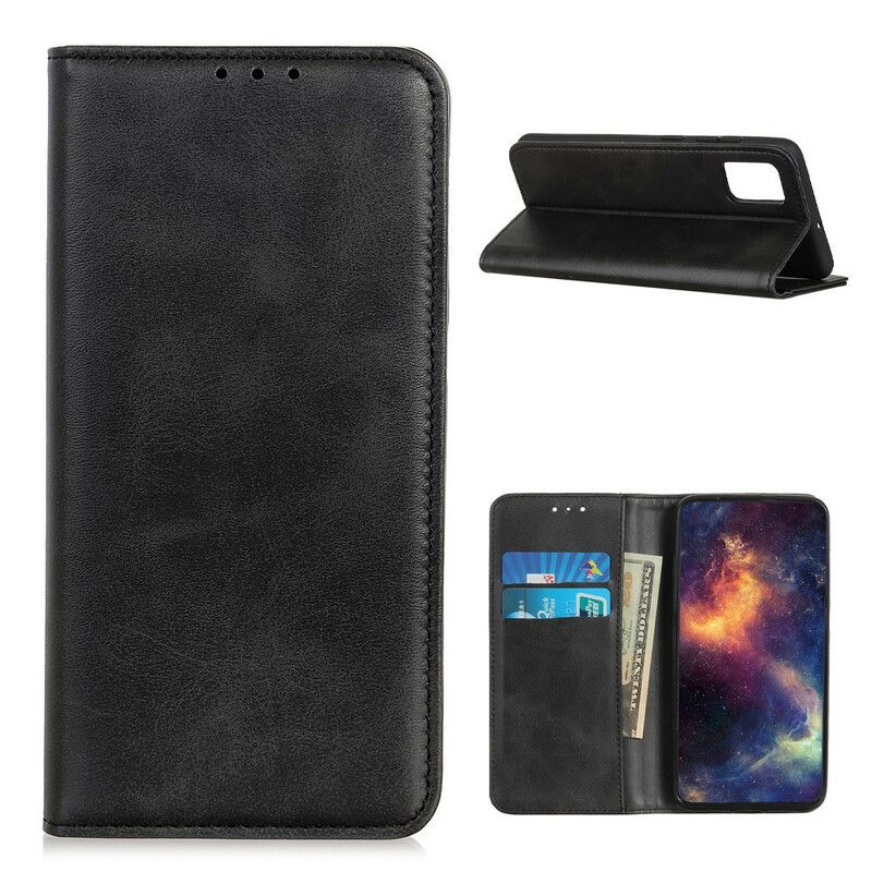 Beskyttelse Deksel Til Samsung Galaxy A02s Folio Deksel Elegance Split Leather