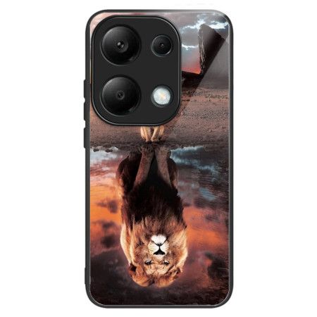 Deksel Xiaomi Redmi Note 13 Pro 4g Mobildeksel Lionceau Dream Herdet Glass