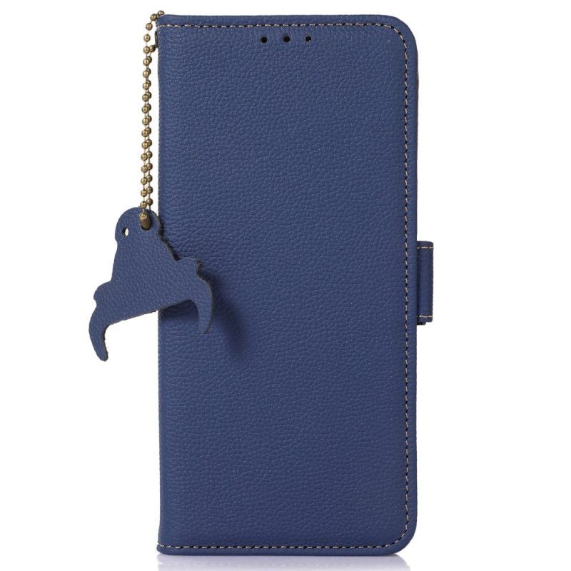 Folio Deksel Til Xiaomi Redmi Note 13 Pro 4g Litchi Leather Rfid-teknologi