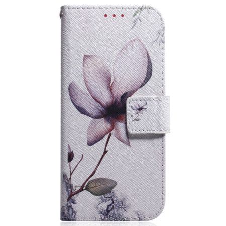 Folio Deksel Xiaomi Redmi Note 13 Pro 4g Rosa Blomst