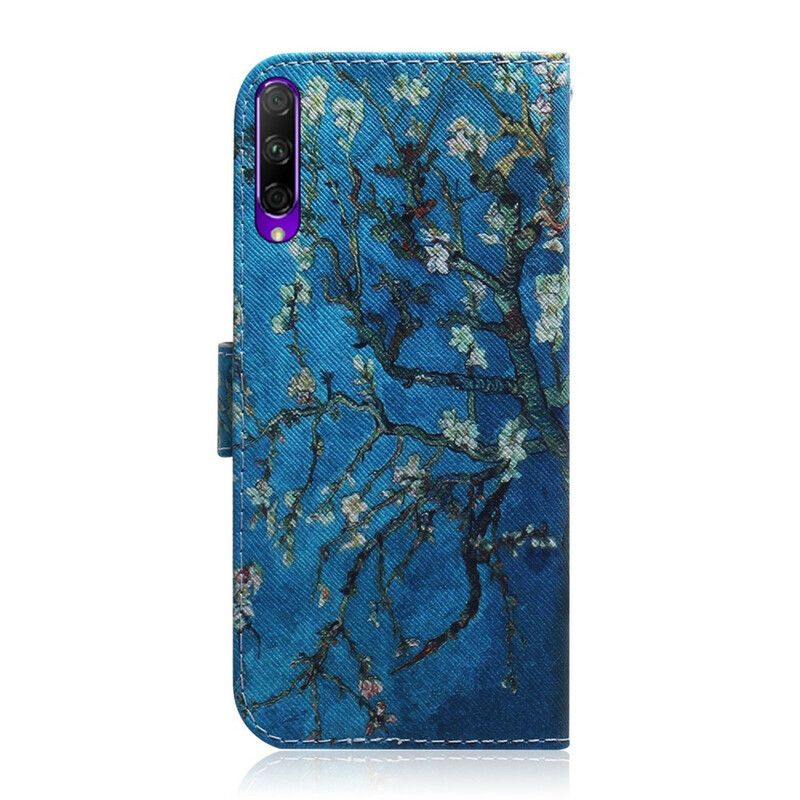 Folio Deksel Til Huawei P Smart Pro / Honor 9X Pro Blomstrende Grener