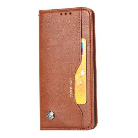 Beskyttelse Deksel Til Sony Xperia 10 Folio Deksel Faux Leather Card Holder