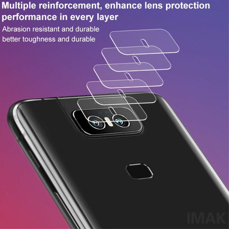 Beskyttende Linse I Herdet Glass For Asus Zenfone 6 Imak