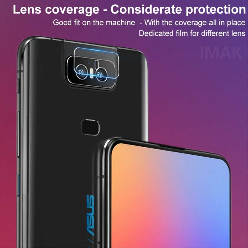 Beskyttende Linse I Herdet Glass For Asus Zenfone 6 Imak