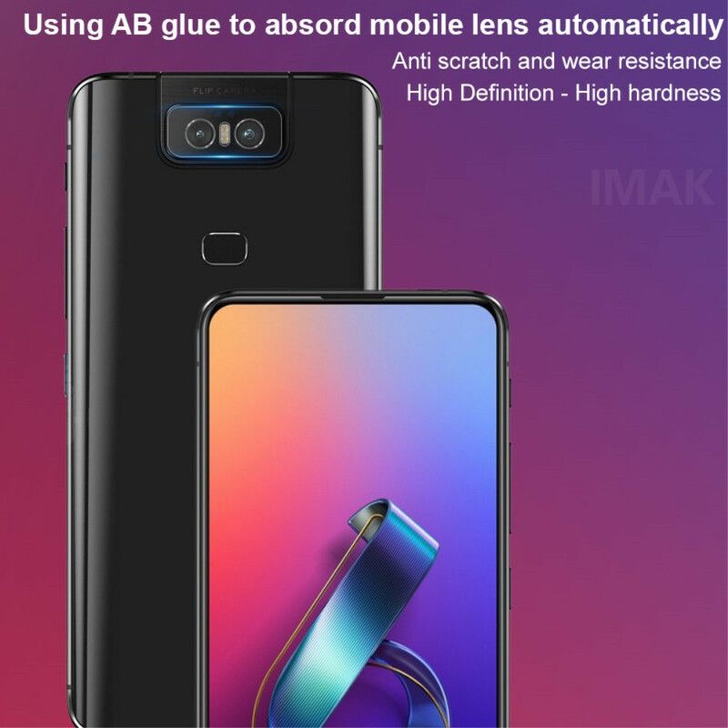 Beskyttende Linse I Herdet Glass For Asus Zenfone 6 Imak