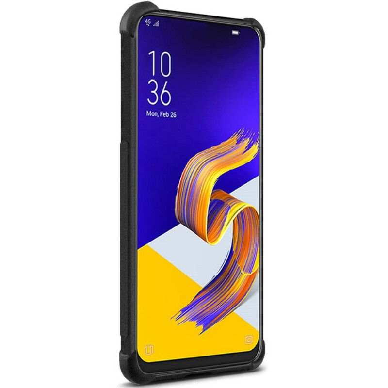 Deksel Til Asus ZenFone 6 Fleksibel Silikon Med Film For Imak-skjerm